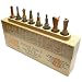 CMT 800.501.11 8-Piece Dovetail & Straight 1/2-Inch Shank Router Bit Set
