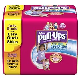 Huggies Pull-Ups Cool Alert Training Pants, Girls, 2T-3T, 58-Count Biggie Pack