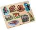 Wooden Zoo 9-piece Peg Puzzle