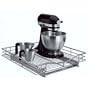Roll-Out Cabinet Drawer 14" x 21" (Chrome) (4"H x 14"W x 21"D)