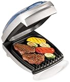 George Foreman Grilling Machine Family Size blau