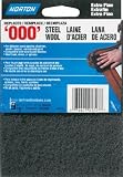 NORTON ABRASIVES/ST GOBAIN #01727 2PK GRY 000G Wool Pad
