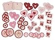 Martha Stewart Crafts Heart And Key Acetate Die-Cuts