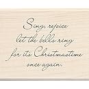 Inkadinkado Wood Stamp, Let The Bells Ring