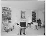 Photo: Harold Bache,residence at 812 Park Ave. Living room,to fireplace