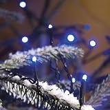 120x MICRO LED BLUE fairy lights, 8.3m, Christmas Festive - 3631-400 - made by Konstsmide
