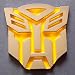 All Products : Transformer 3D Car Decal Badge Emblem Autobots Yellow