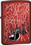 Widow Web Candy Apple Zippo