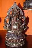 Seated Lord Ganesha (Ganesh) Hindu Elephant God of Success God Statue
