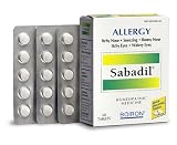 Boiron Homeopathic Medicine Sabadil Tablets for Hay Fever and Allergies, 60-Count Boxes (Pack of 3)