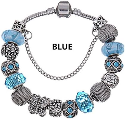 New summer style charm beads fit pandora bracelets for women with a gift bag
