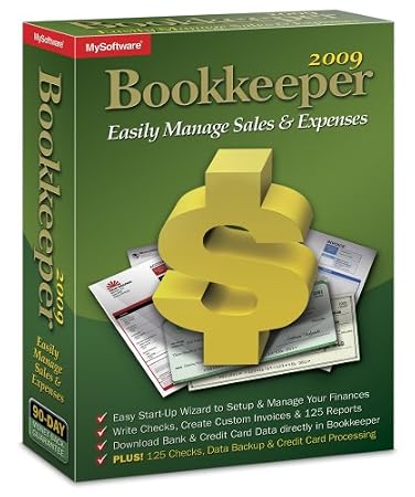 Bookkeeper 2009 Compatible With Windows 7 XP And Vista