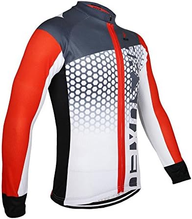 Outdoor Running Cycling MTB Breathable Zipper Compression Jersey RK011 Blue M