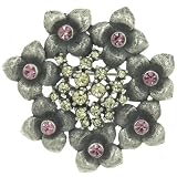 Hydrangea Flower Pin Brooch