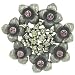 Jewelry : Hydrangea Flower Pin Brooch