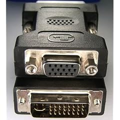 DVI-I 24+5 Dual Link zu VGA Adapter