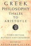 Greek Philosophy: Thales to Aristotle (Readings in the History of Philosophy)