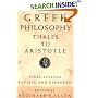Greek Philosophy: Thales to Aristotle (Readings in the History of Philosophy)