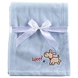 Best Prices Luvable Friends Fleece Receiving Blanket, Blue