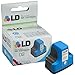 LD Products Remanufactured Replacement for HP 02 / C8771WN Cyan Ink Cartridge for HP Photosmart Printer Series