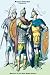 Art Poster, Roman Costumes: Warriors of the West Roman Empire - 18.75 x 27.5