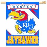 NCAA Kansas Jayhawks 27-by-37 inch Vertical Flag