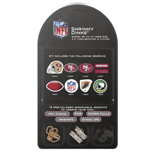 NFL San Francisco 49ers Shrinky Dinks