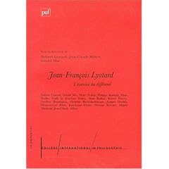 l'exercice du diff�rend : Jean-Fran�ois Lyotard