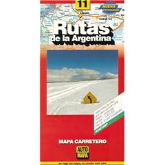 Argentina Road Map "Rutas de Argentina"  by AutoMapa (Spanish Edition)