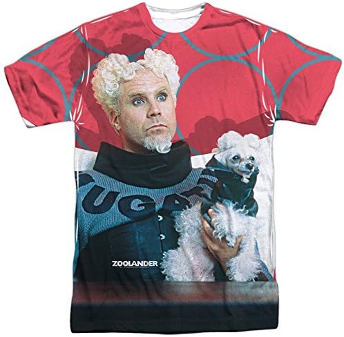 Zoolander Mugatu Mens Sublimation Shirt White MD