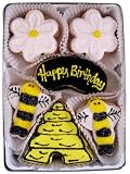 Beautiful Cookies Organic Bee Birthday Organic Cookies Cookies, 24 Cookies