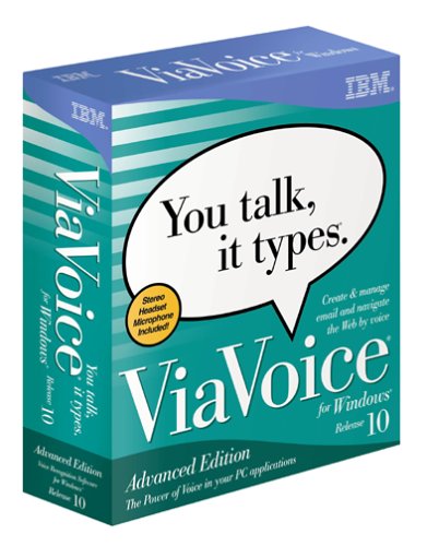 IBM VIAVOICE Advanced 10.0