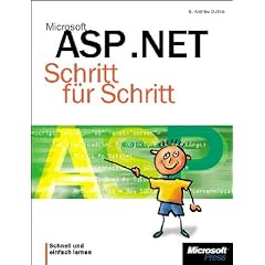 Microsoft ASP .NET Schritt f�r Schritt.