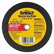 DeWalt DW3511 Metal Abrasive Saw Blade - 7-Inch x 1/8-Inch