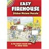 Easy Firehouse Sticker Picture Puzzle (Dover Little Activity Books)