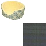 O’Donnell Pet Couch Dog Bed (Black Watch, Medium: 23x18x10 in.)