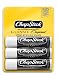 ChapStick Classic Skin Protectant/Sunscreen, SPF 4, Original, Value Pack, 3 ct.