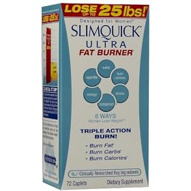 Slimquick Ultra Fat Burner, 72 Caps