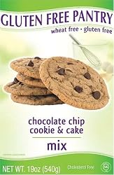 The Gluten-Free Pantry Chocolate Chip Cookie & Cake Mix, 19-Ounce Boxes (Pack of 6)