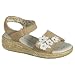 Genuine Kids by Osh Kosh Tan TG Nedra Rhnstn Flwr Wedge - 6