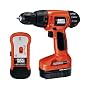 Black & Decker CD14SFK 3/8-Inch 14.4-Volt Ni-Cad Cordless Drill/Driver Kit with Stud Finder