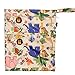 Damero Cute Travel Baby Wet and Dry Cloth Diaper Organizer Bag (Medium, Animals)