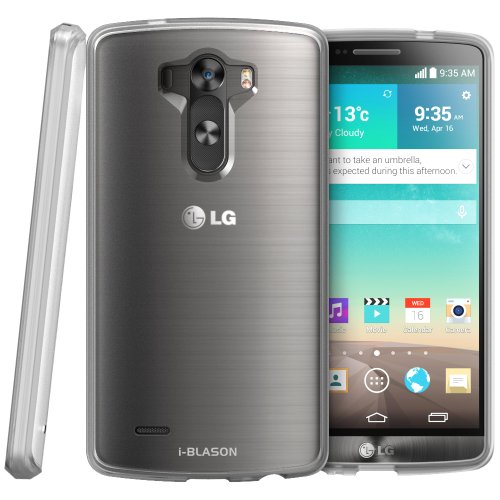 i-Blason LG G3 Case - Hybrid Frost Clear Case / Cover with TPU Bumper and Frost Clear Hard Cover