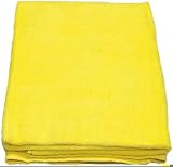 KAUFMAN - Yellow Velour, 30" x 60" Beach or Bath Towels. (102820-YEL)