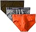 2(x)ist Men's Three-Pack Essentials Contour Pouch Brief