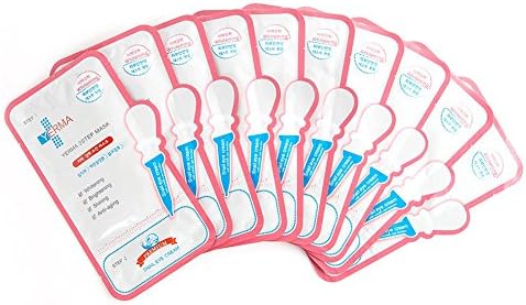 YERMA 2-STEP Facial Mask Sheet with Snail Eye Cream - Whitening (10 SHEETS)