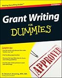 Grant Writing For Dummies