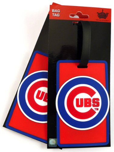 Chicago Cubs Two Pack Soft Laser Bag Tag
