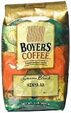 Boyer's Coffee Kenya Aa-kirinyaga Estate, 16-Ounce Bags (Pack of 2)