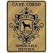 New  Cane Corso Fan Club - Honorable Member - Pets  Parking Sign Dog